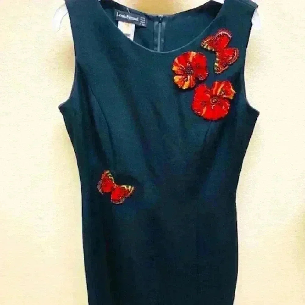 Louis Feraud Butterflies dress